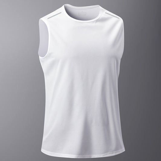 KZZ Men's Ice Silk Quick-Drying Vest, Sleeveless