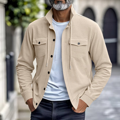 KZZ Men's Corduroy Jacket Coat