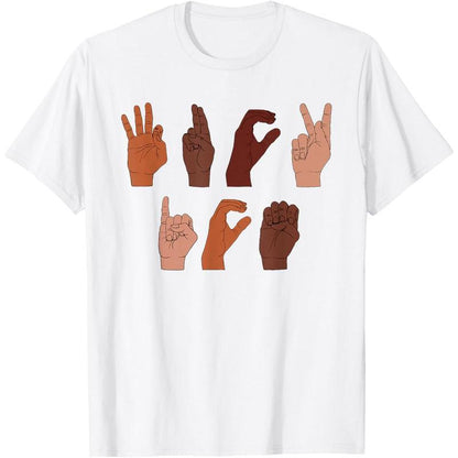KZZ  Round neck short sleeve loose fashion printed t-shirt