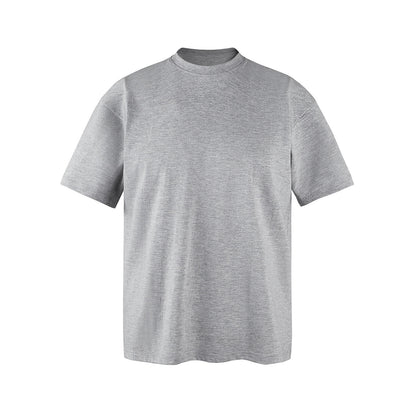 KZZ Solid color short-sleeved T-shirt