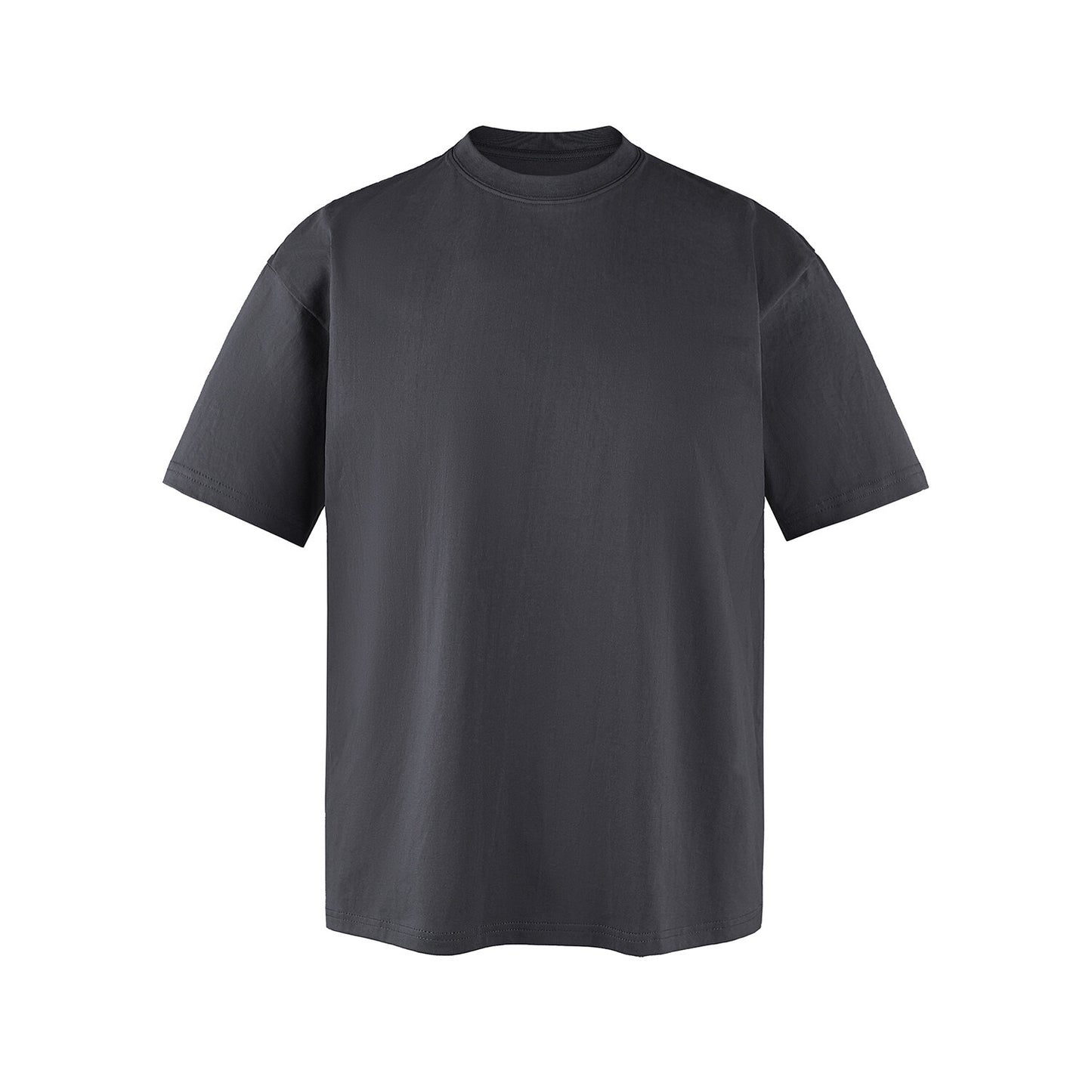 KZZ Solid color short-sleeved T-shirt
