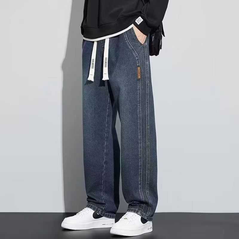 KZZ Men's American high street fashion brand wide-leg pants