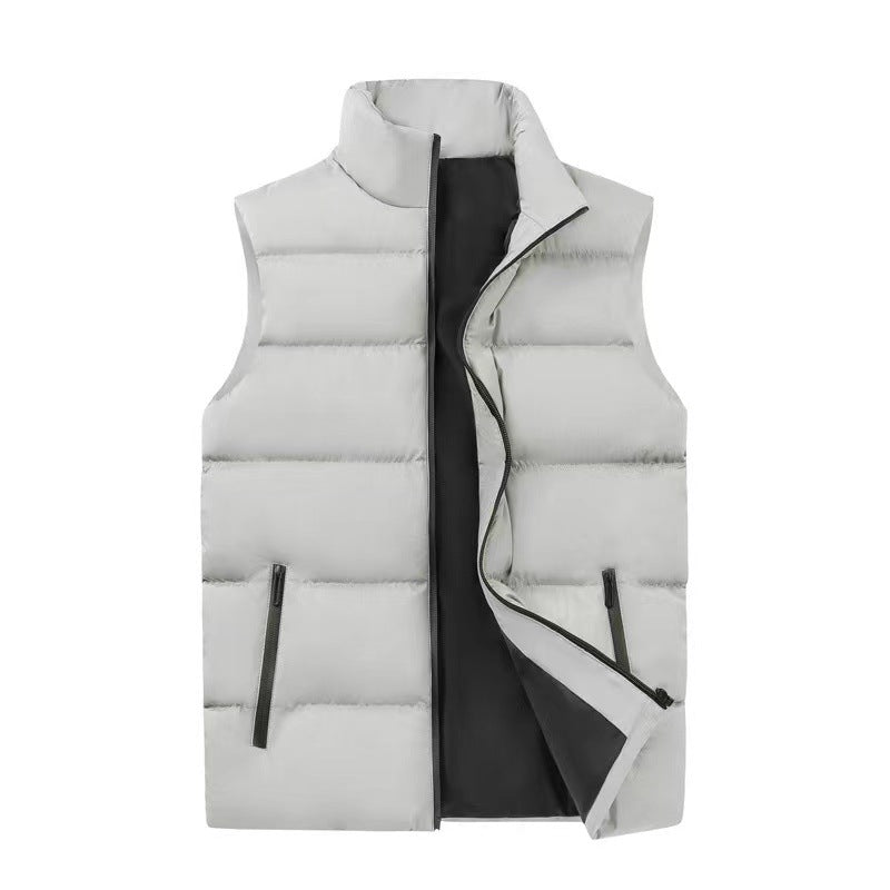 KZZ Mens Vest Jacket Warm Sleeveless Jackets