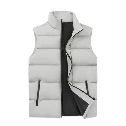 KZZ Mens Vest Jacket Warm Sleeveless Jackets
