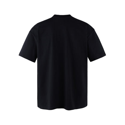 KZZ Solid color short-sleeved T-shirt