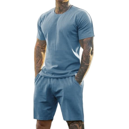 KZZ Men's Gym Set T-shirt