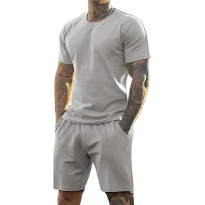 KZZ Men's Gym Set T-shirt