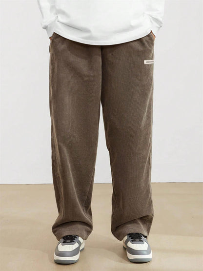 KZZ Men's Corduroy Casual Pants