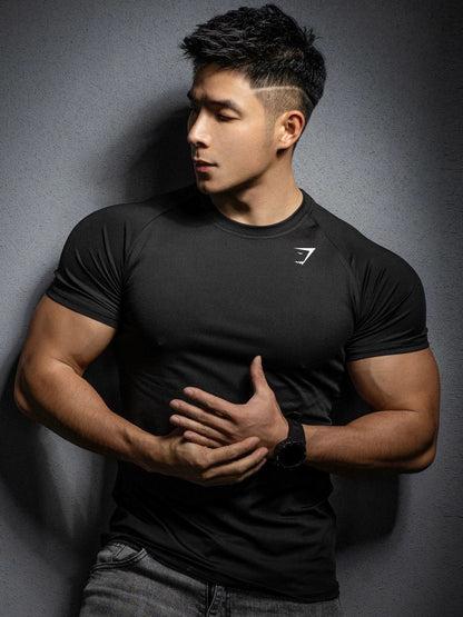 KZZ Men's Comfortable Multifunctional Short Sleeve Shirt
