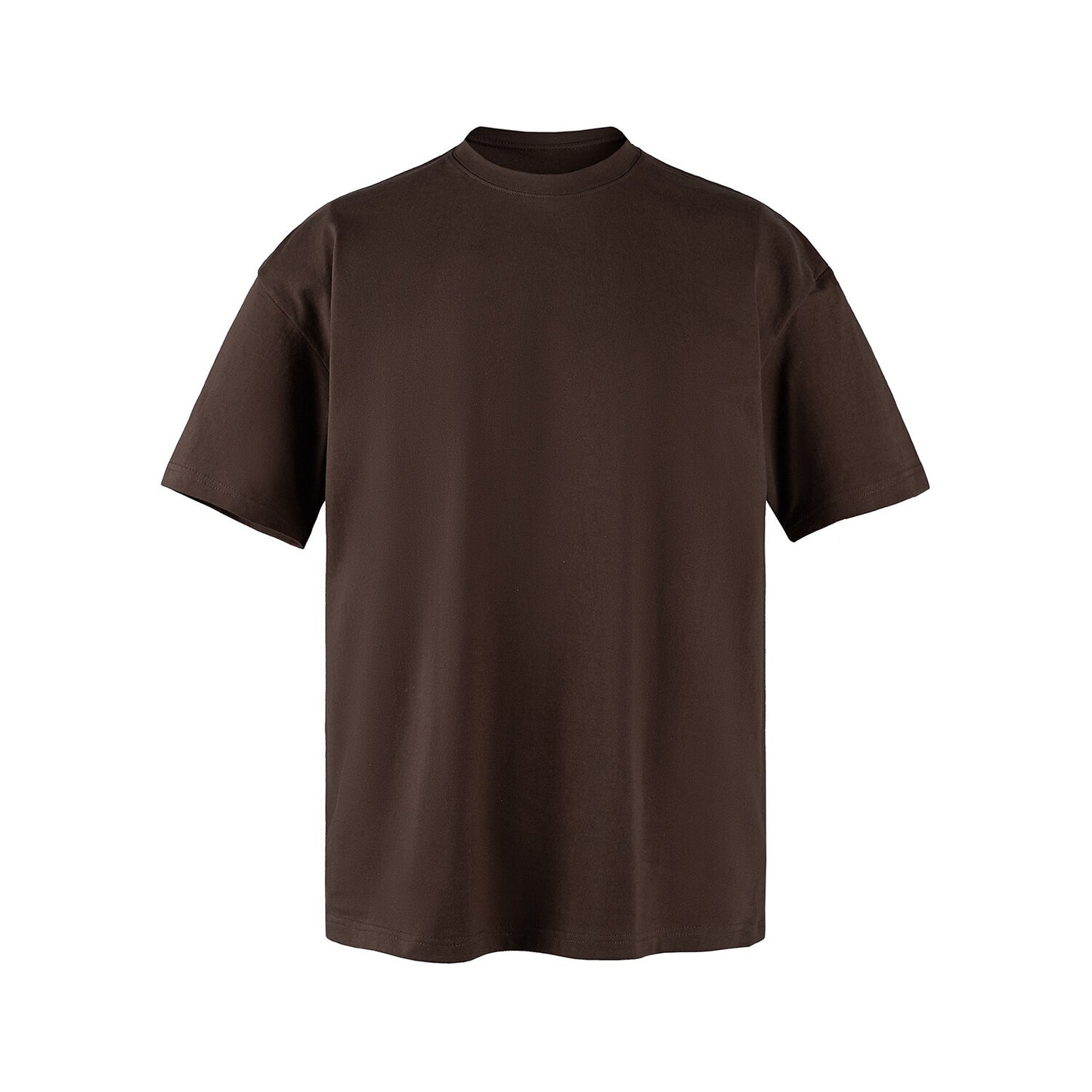 KZZ Solid color short-sleeved T-shirt