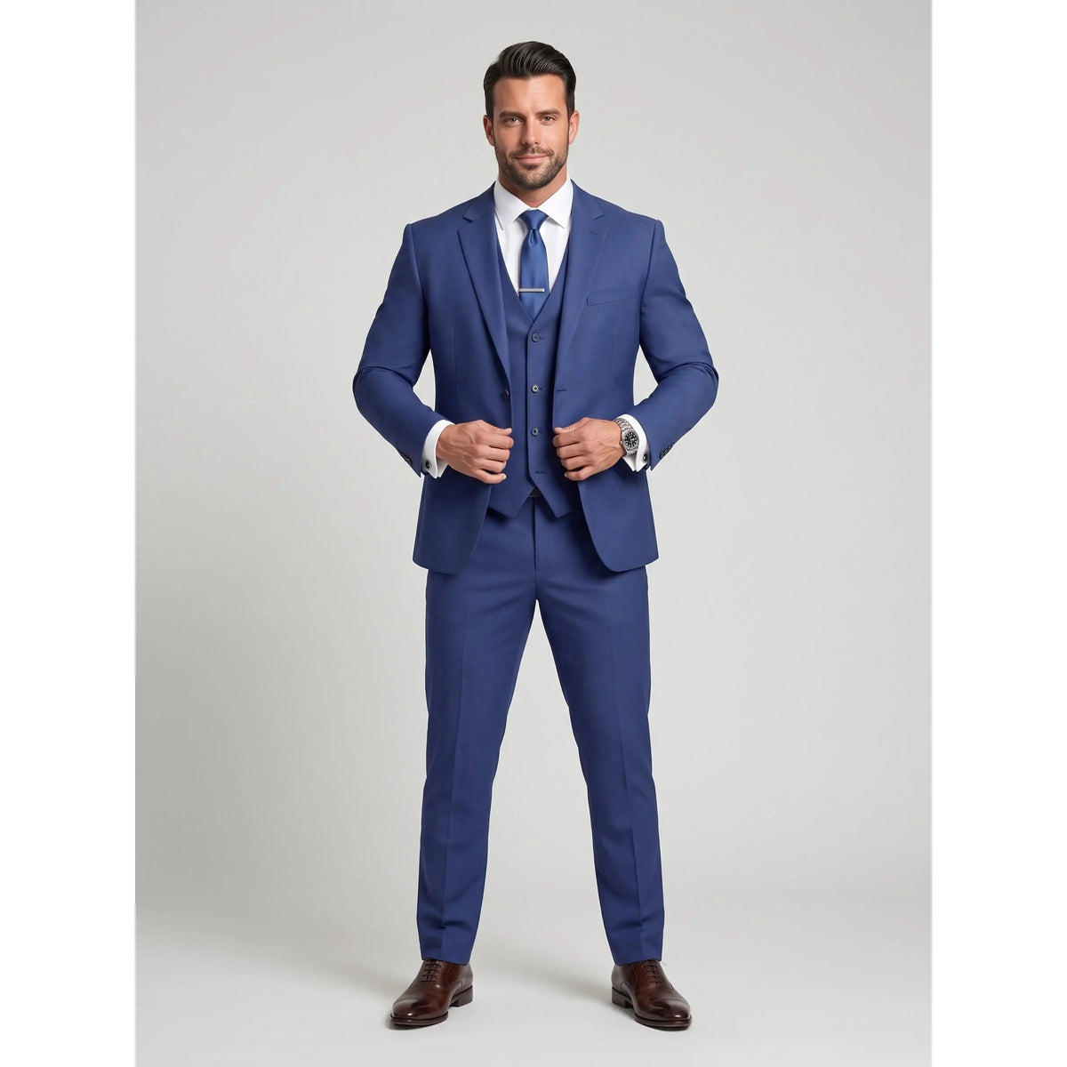 KZZ Men's three-piece suit