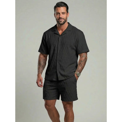 KZZ Summer Men's Casual Sports Suit