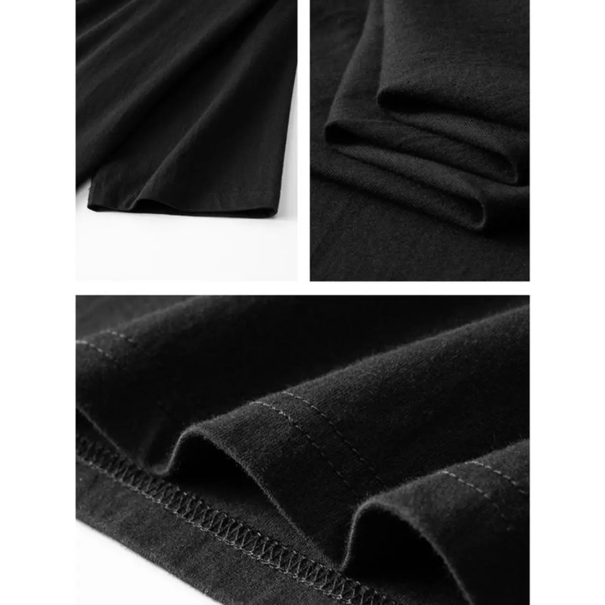 KZZ Breathable casual street style short-sleeved T-shirt