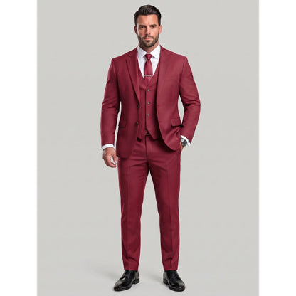 KZZ Men's three-piece suit