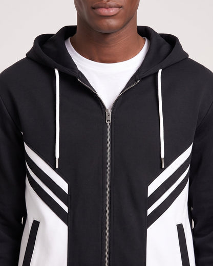 KZZ Men's Casual Hooded Tracksuit