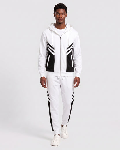 KZZ Men's Casual Hooded Tracksuit
