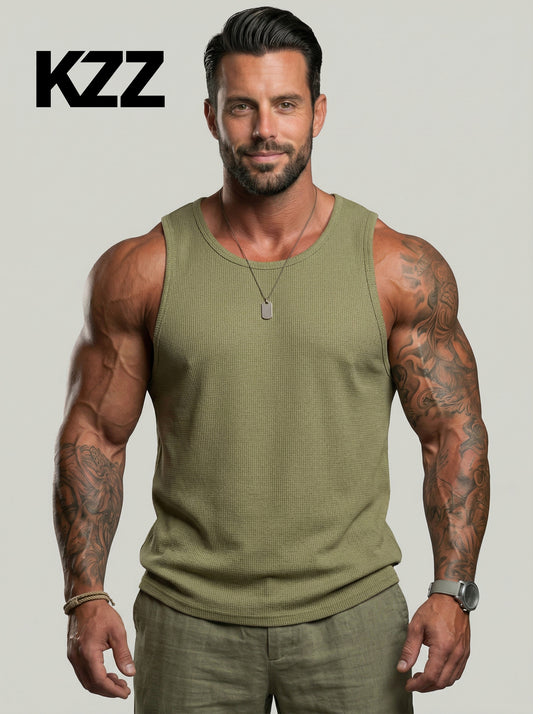 KZZ Men's Casual Vest