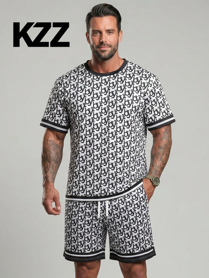 KZZ Men's Summer Sports Set