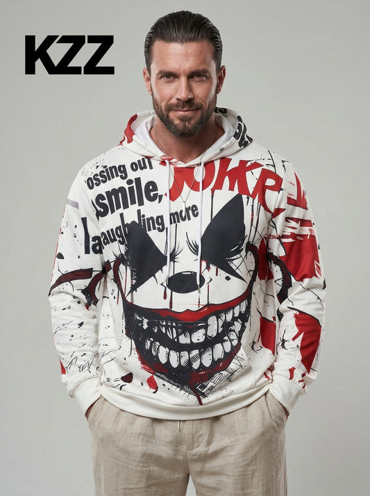 KZZ Men's Casual Hoodie — Sports, Fitness, Outdoors, and Loungewear