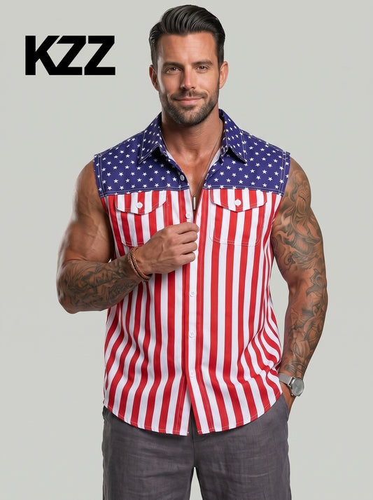 KZZ Sleeveless casual jacket
