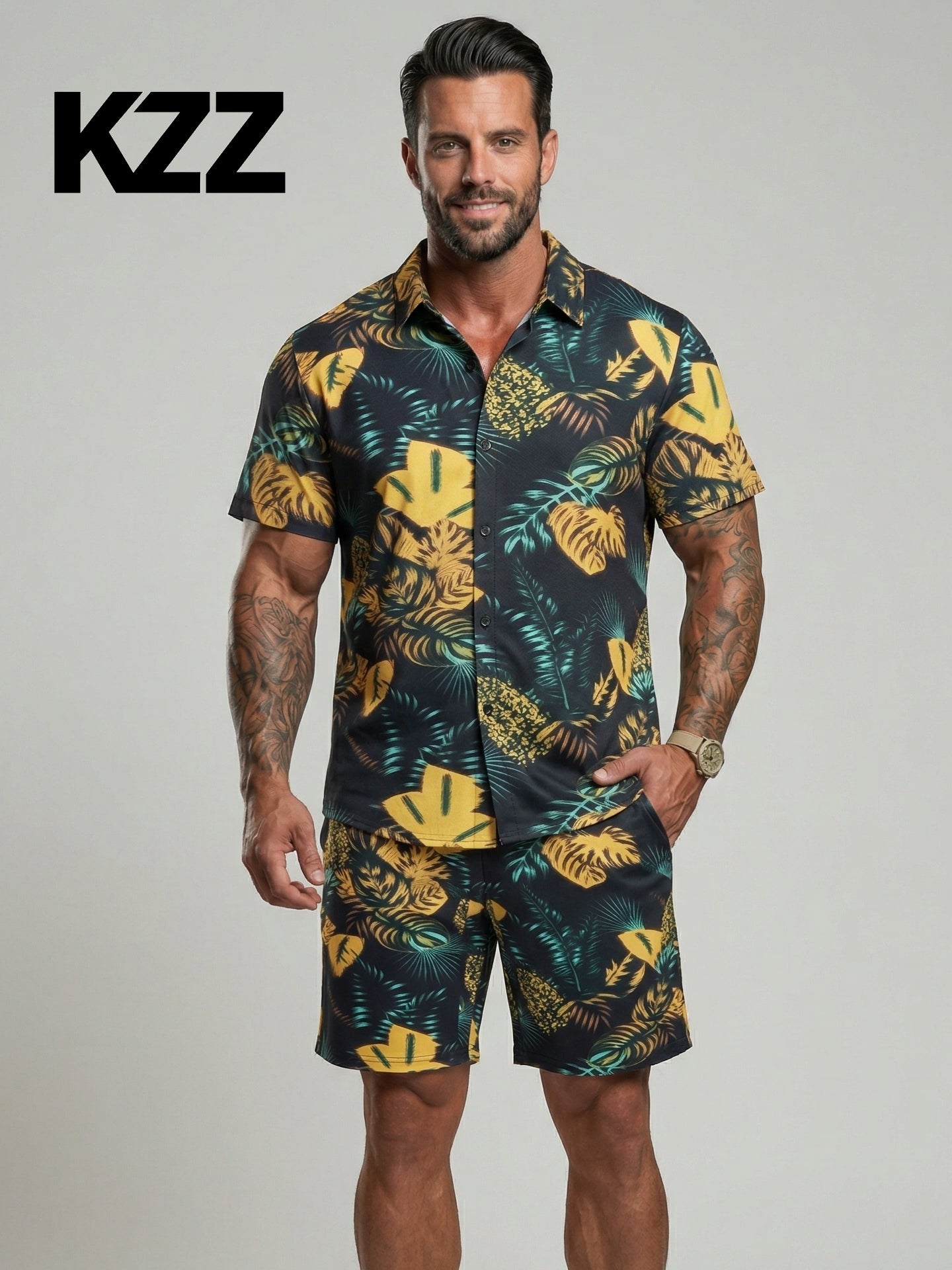 KZZ Summer beach two-piece set