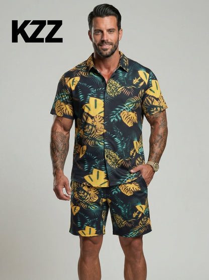 KZZ Summer beach two-piece set