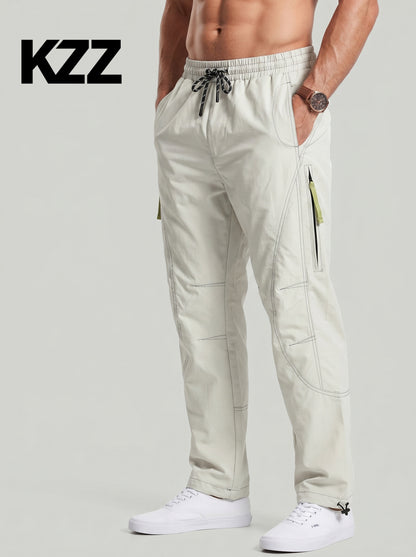 KZZ Casual Cargo Parachute Pants