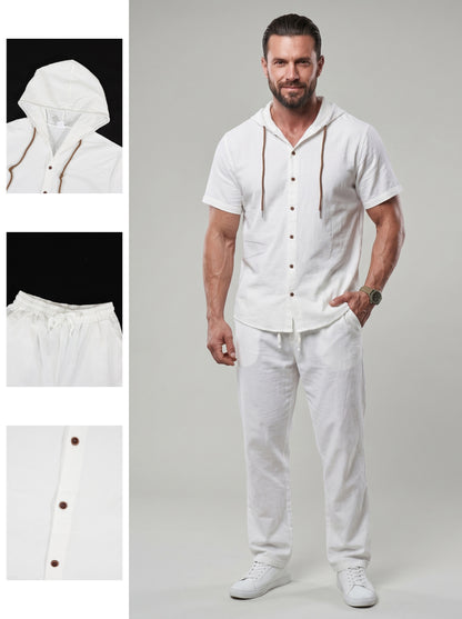 KZZ Men's lightweight two-piece set