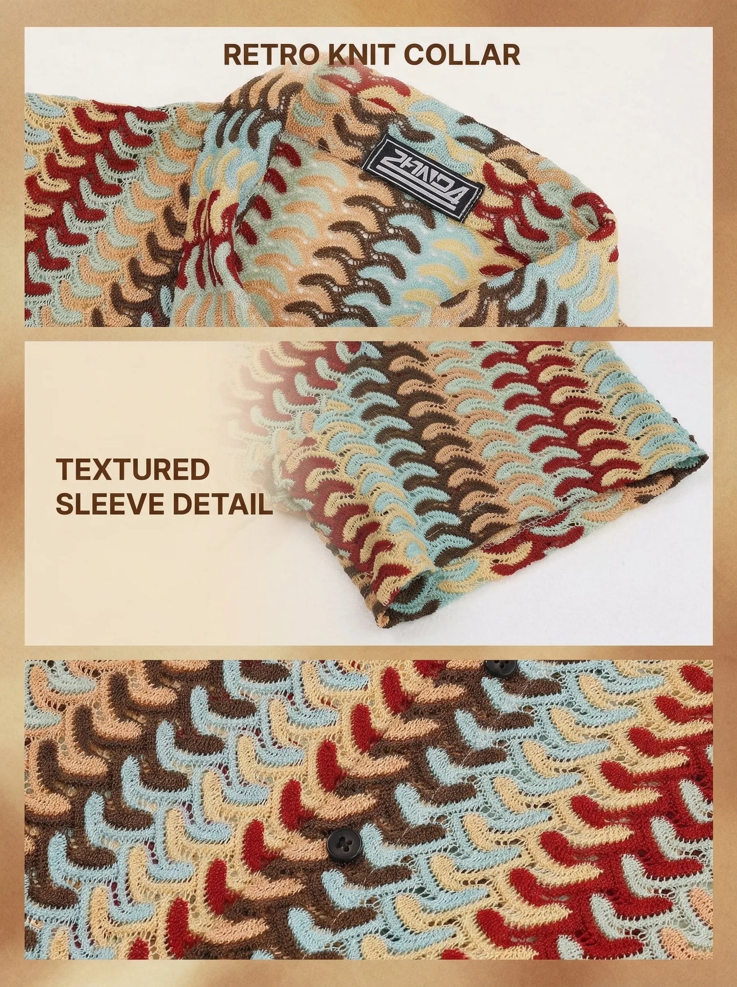 KZZ  New Summer Men's Knitted Shirt