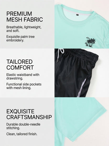 KZZ Men's Beach Shorts Set