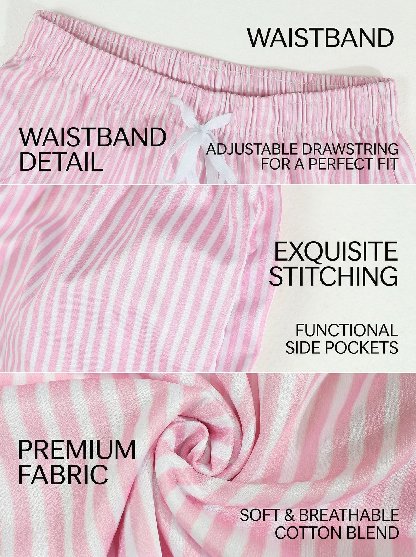 KZZ Men's Regular Fit Striped Print Shorts