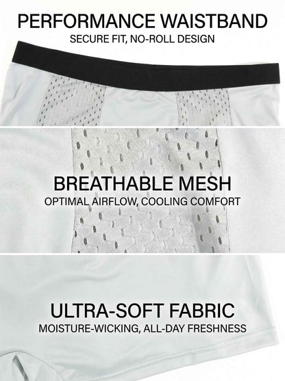 KZZ Men's mesh breathable underwear