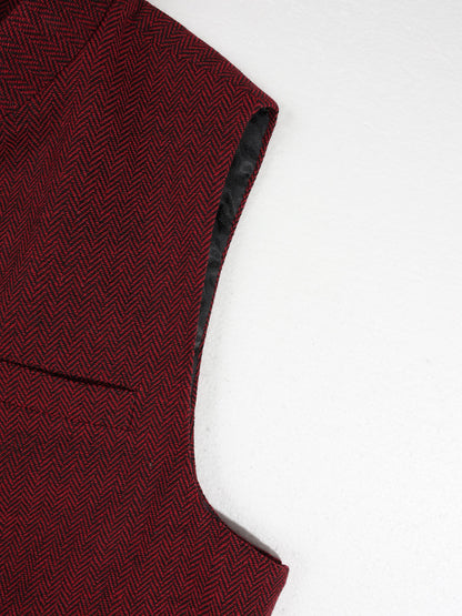 KZZ Men's Herringbone Vest