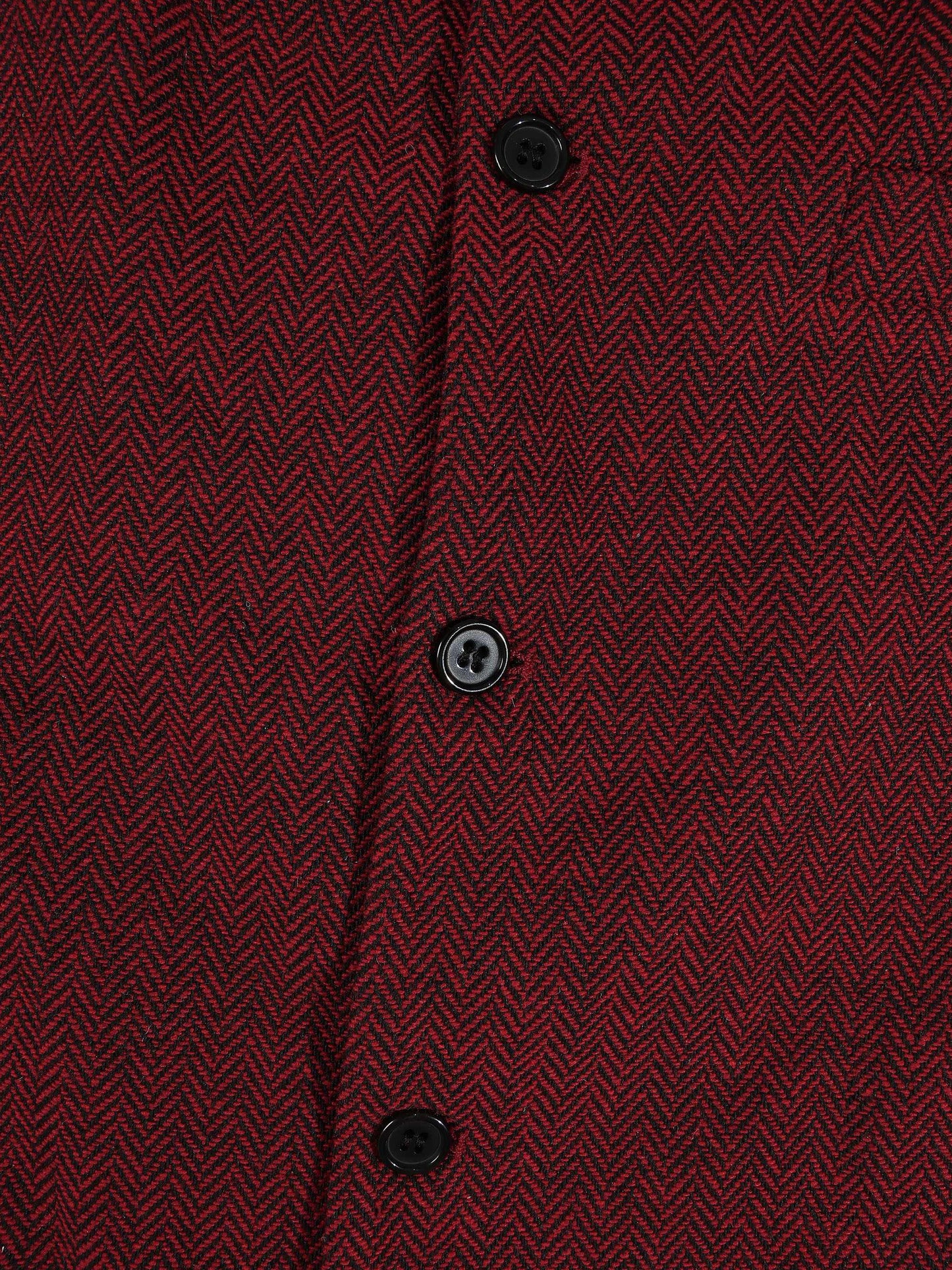 KZZ Men's Herringbone Vest